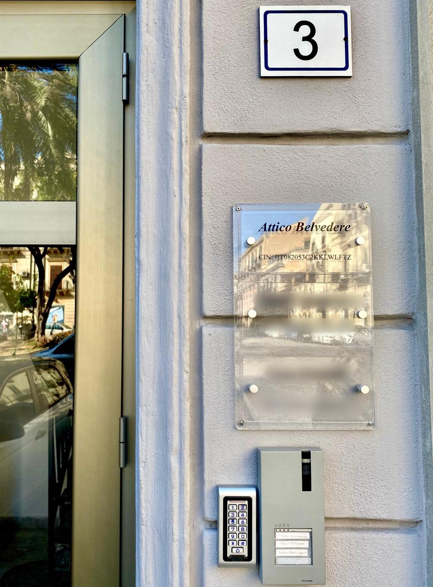 Attico Belvedere Palermo Eksteriør billede